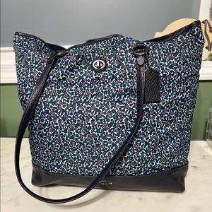 Coach Ranch Floral Tote